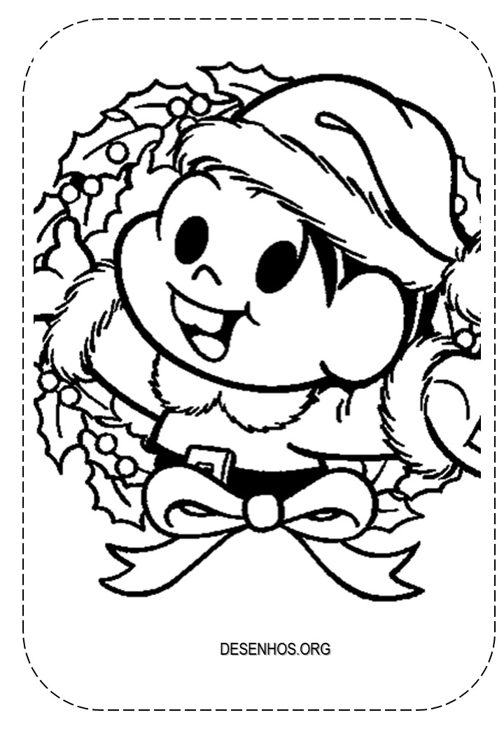 162 Desenhos da Turma da Mônica para colorir!
