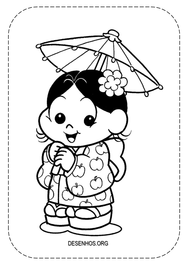 162 Desenhos da Turma da Mônica para colorir!