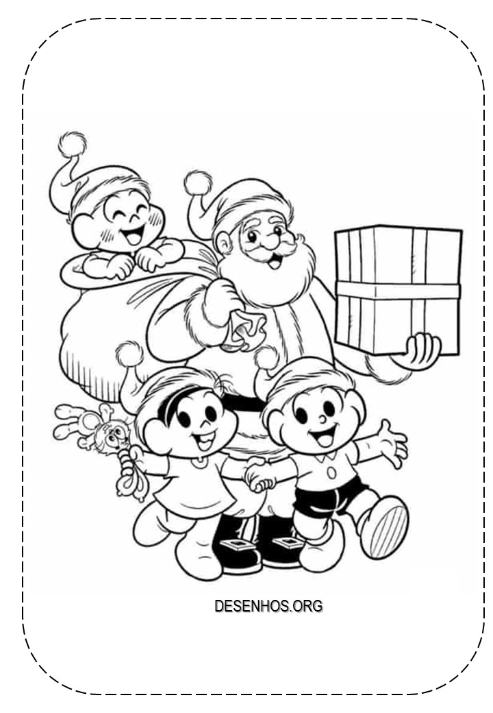 162 Desenhos da Turma da Mônica para colorir!