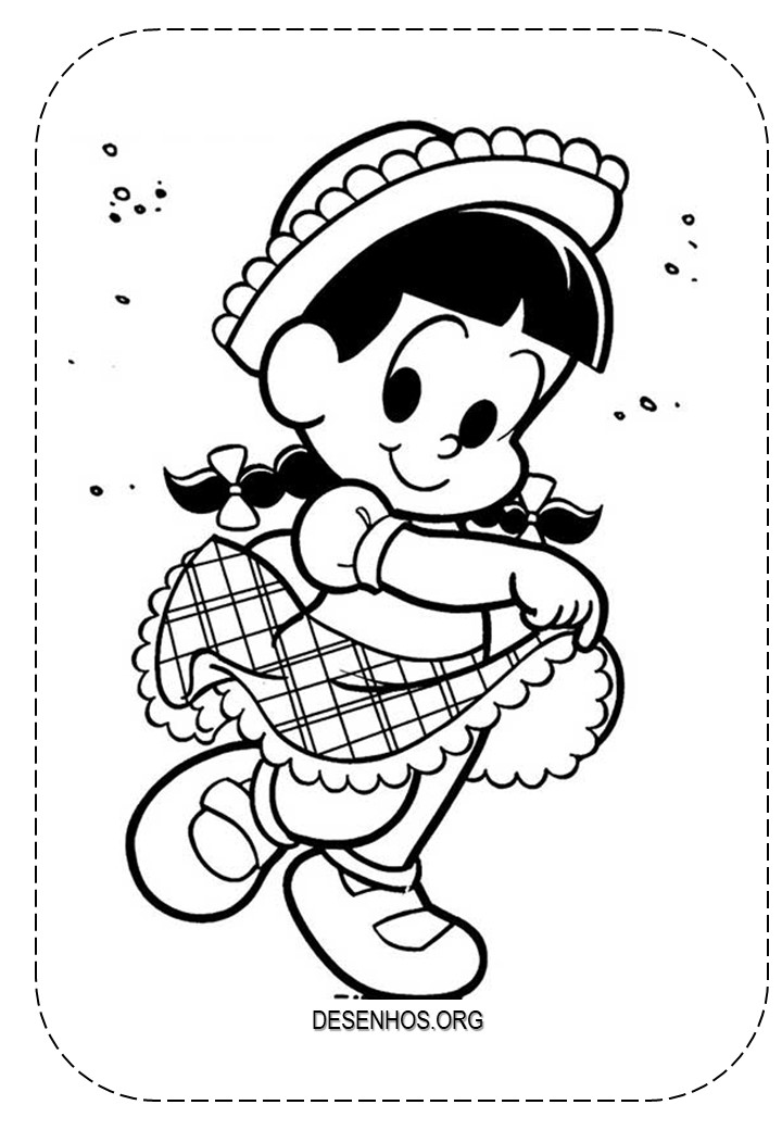 162 Desenhos da Turma da Mônica para colorir!