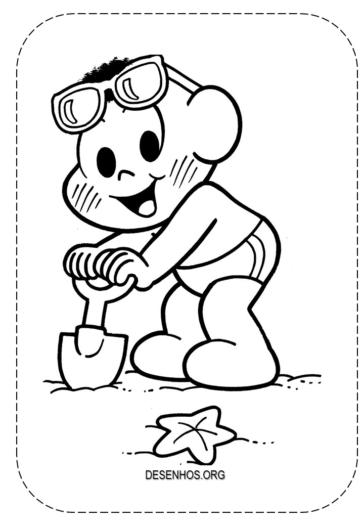 162 Desenhos da Turma da Mônica para colorir!