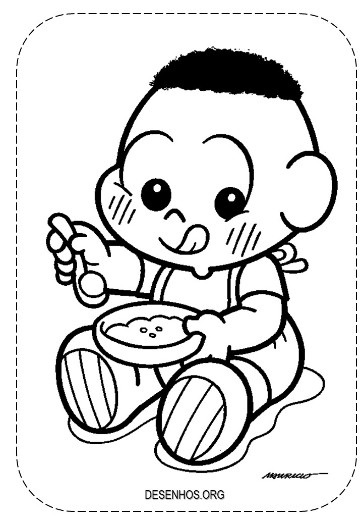 162 Desenhos da Turma da Mônica para colorir!