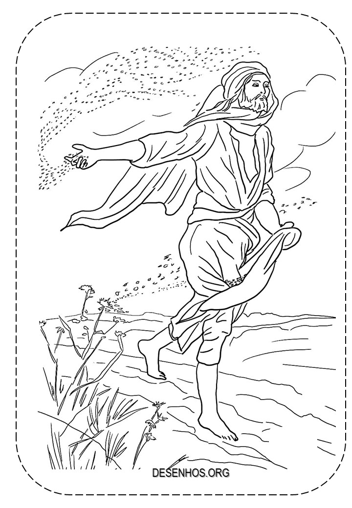 Parábolas de Jesus para colorir e imprimir! Parábolas de Jesus para colorir e imprimir!