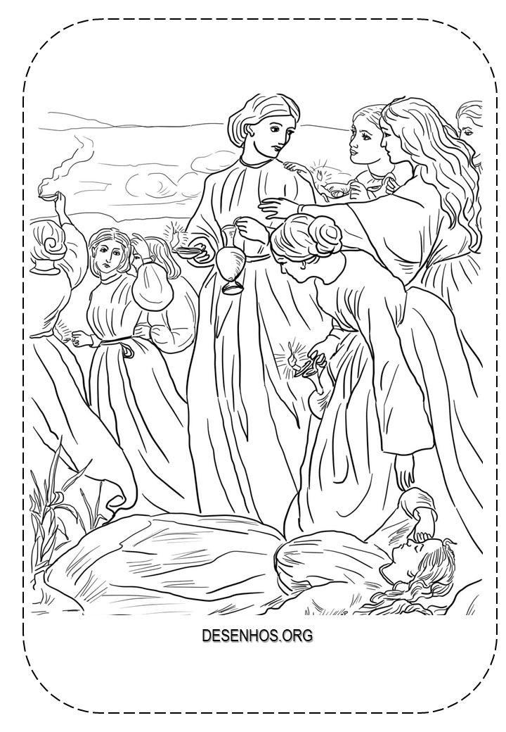 Parábolas de Jesus para colorir e imprimir! Parábolas de Jesus para colorir e imprimir!