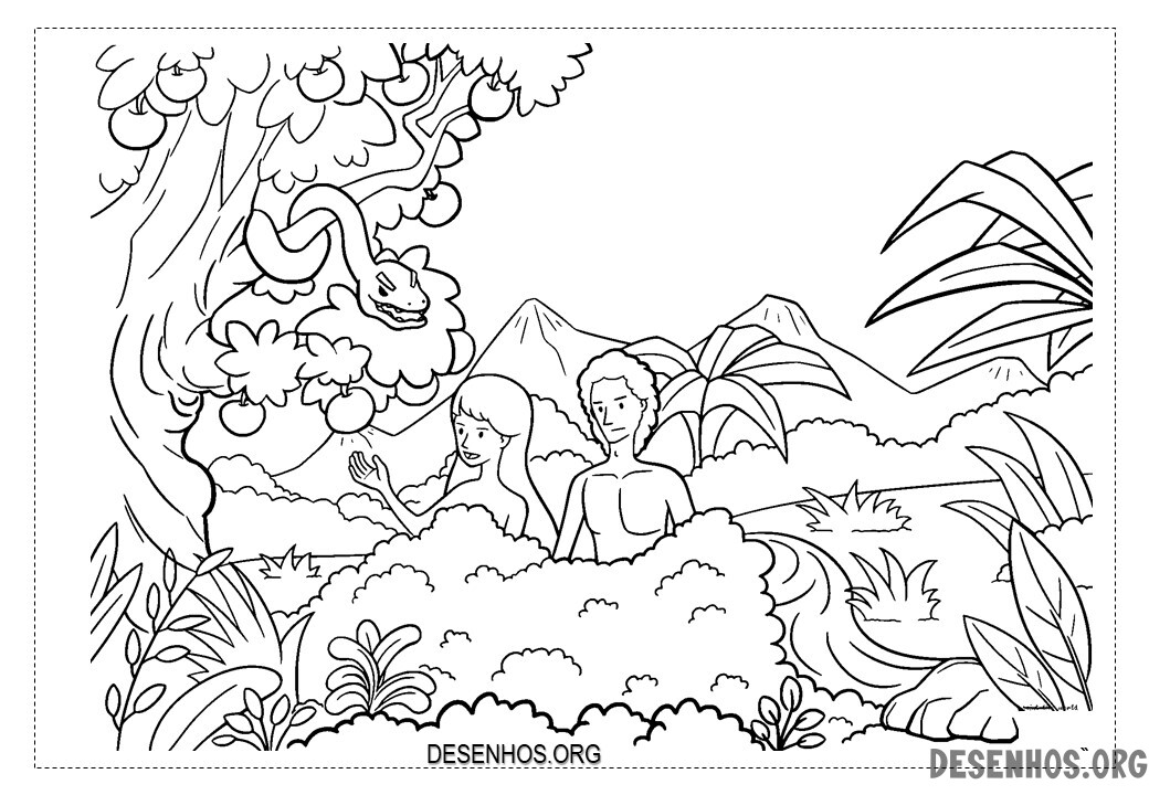 Adão e Eva imprimir 13
