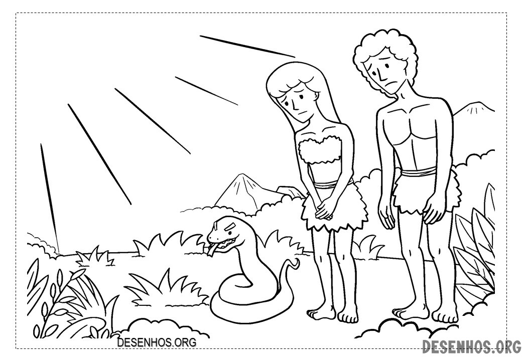 Adão e Eva imprimir 14