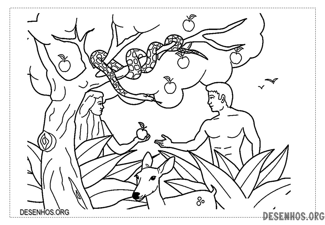Adão e Eva imprimir 18