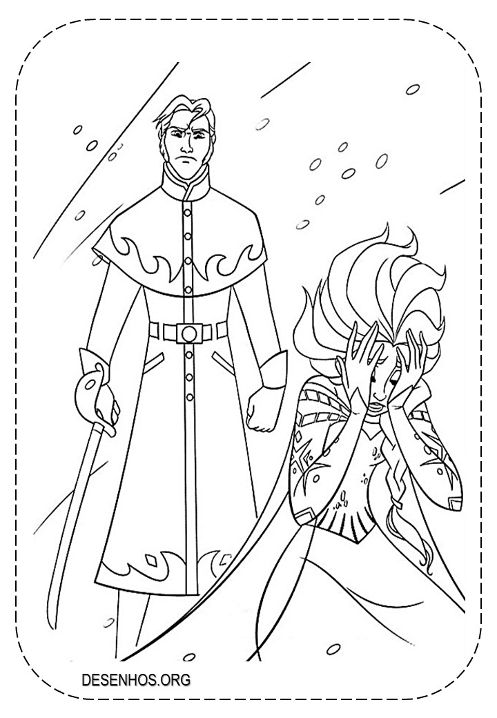 Colorir frozen 9