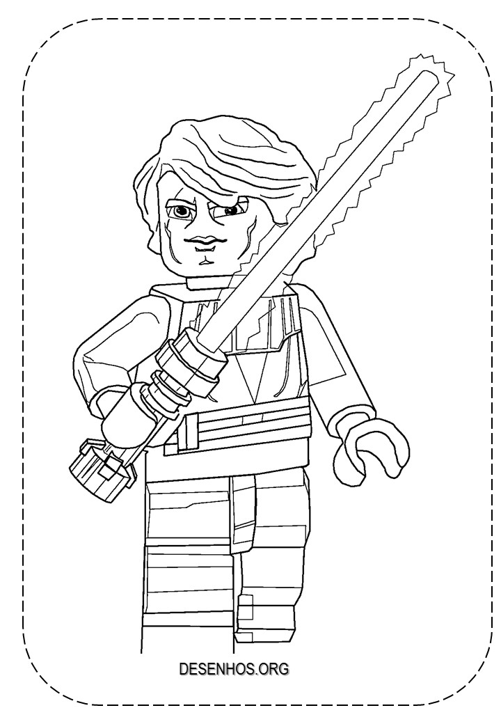 Desenho Lego Star Wars