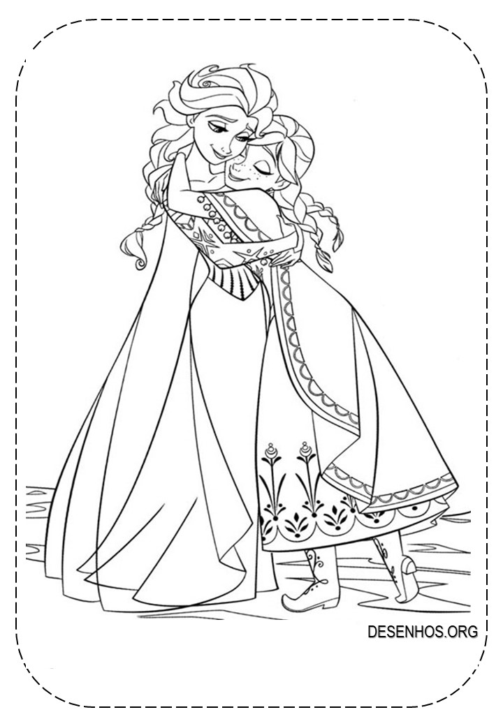 Frozen Anna e elsa imprimir 10