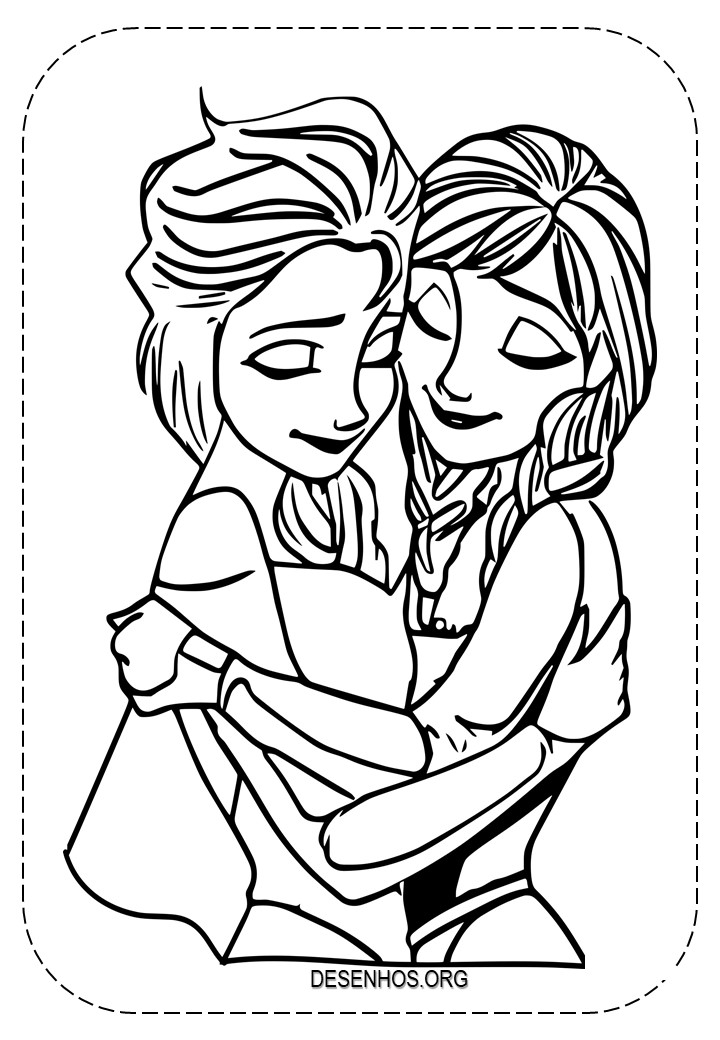 Frozen Anna e elsa imprimir 9