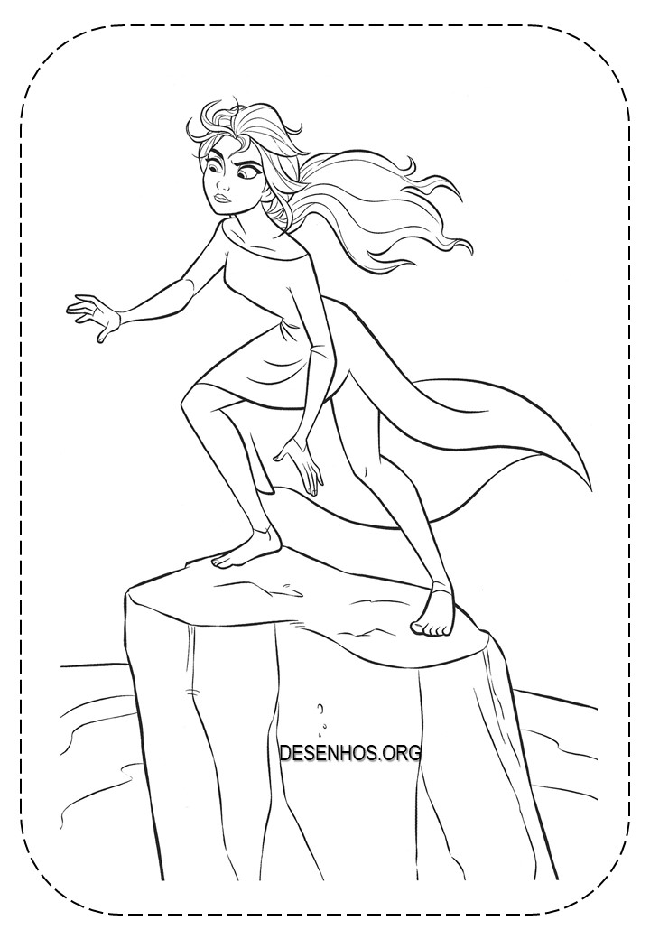 Frozen elsa imprimir 14
