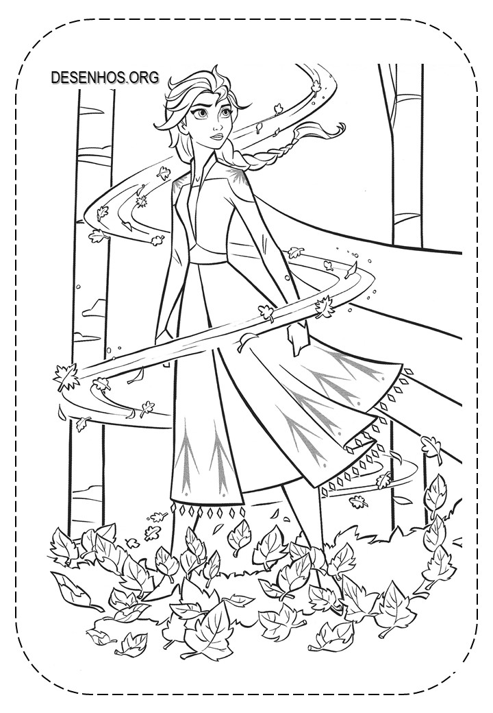 Frozen elsa imprimir 17