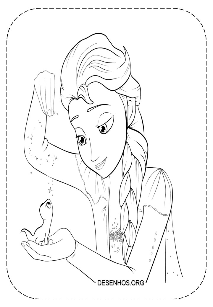 Frozen elsa imprimir 19