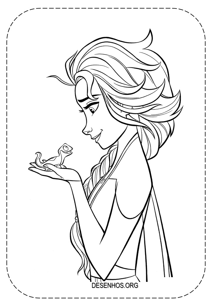 Frozen elsa imprimir 20