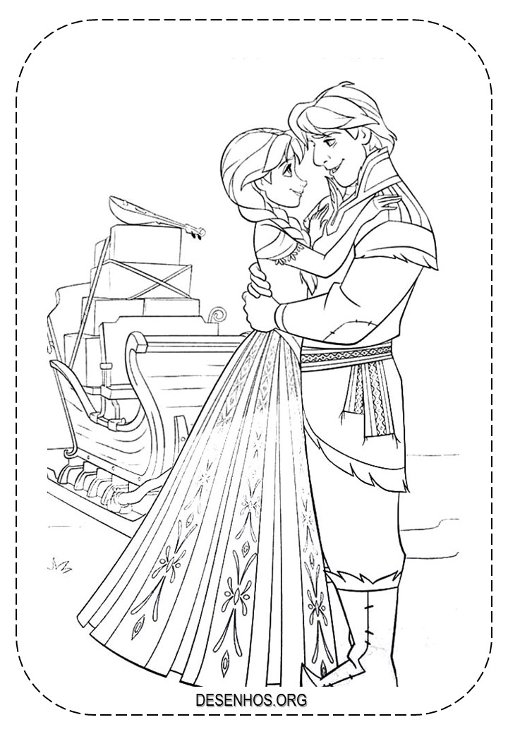 Frozen para imprimir 3