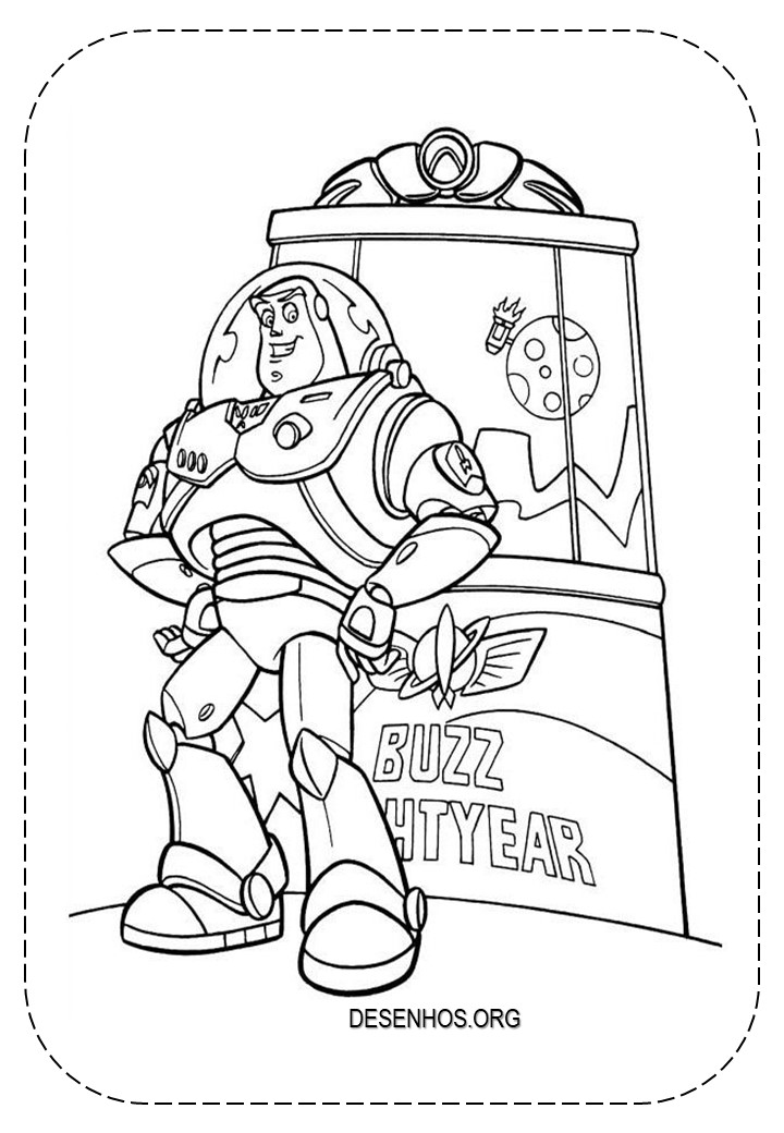 Toy Story colorir 16