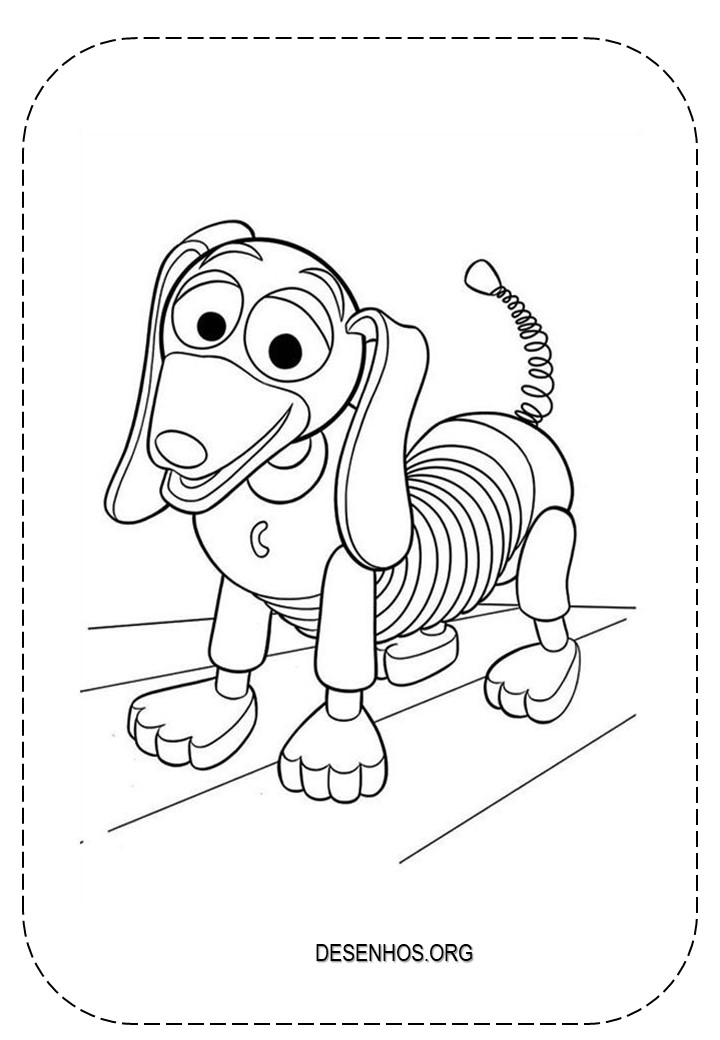 Toy Story imprimir e colorir 7