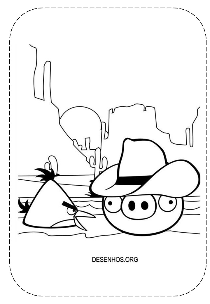 angry birds imprimir 16