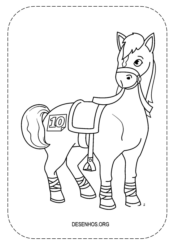 cavalos fofos imprimir 15