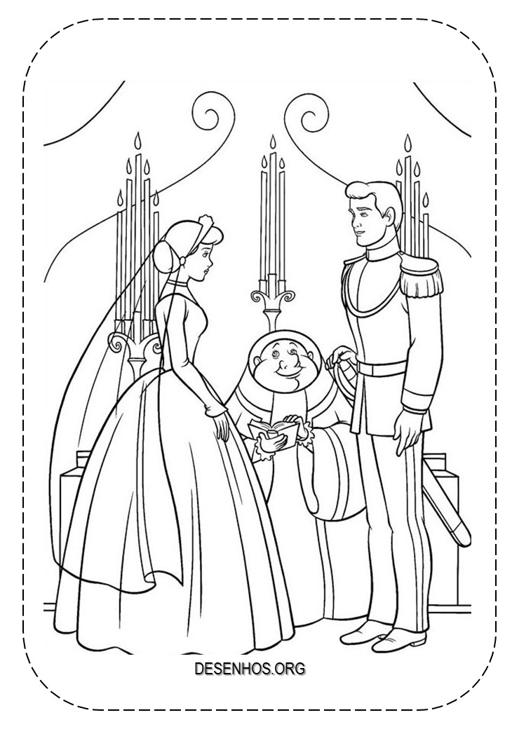 cinderela e o principe encantado imprimir 1