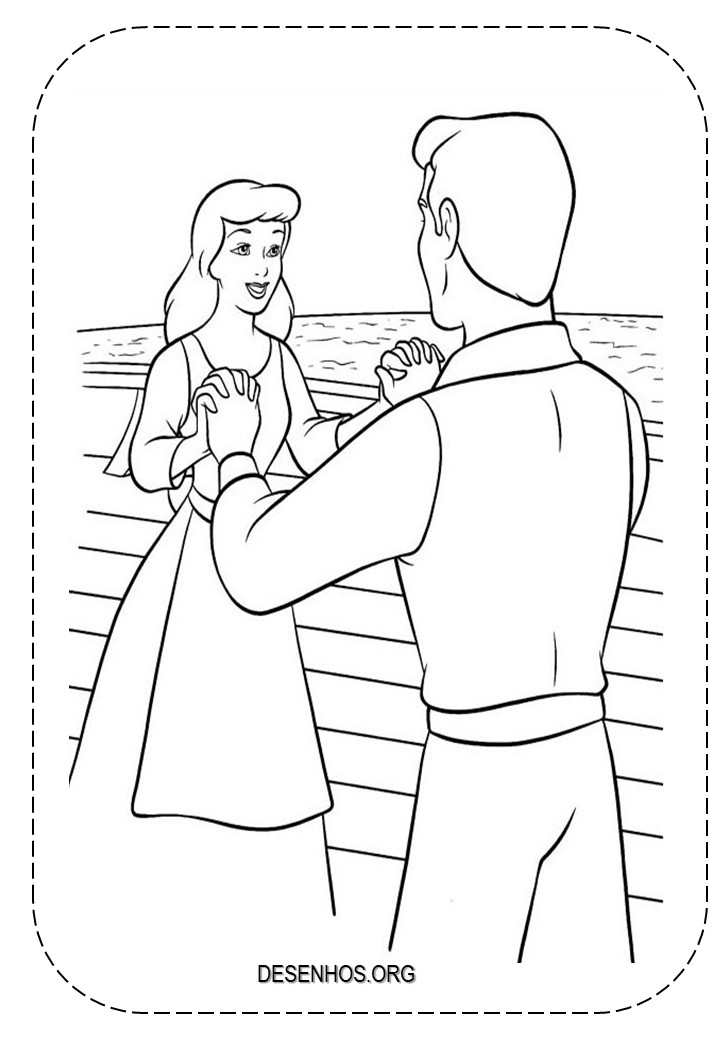 cinderela e o principe encantado imprimir 13