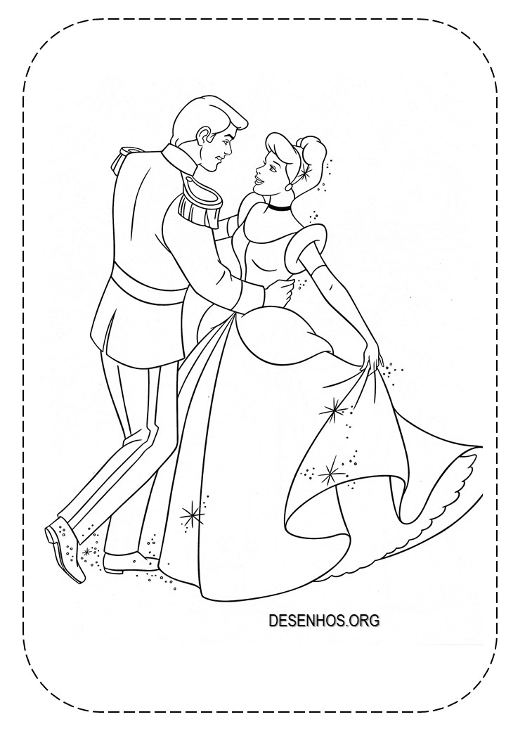 cinderela e o principe encantado imprimir 17