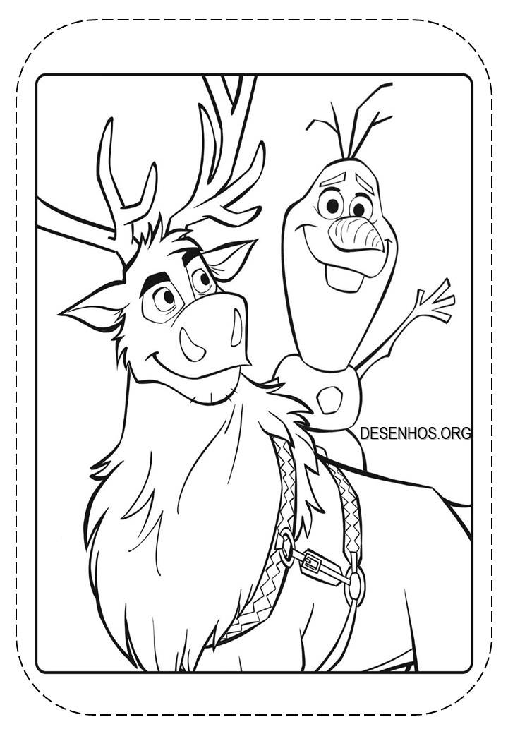 frozen sven imprimir 6