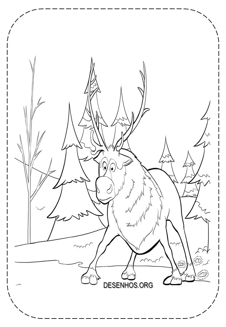 imprimir desenho frozen 11