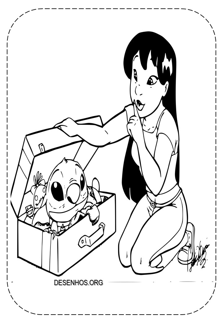 lilo e stitch imprimir e colorir 23 lilo e stitch imprimir e colorir 23