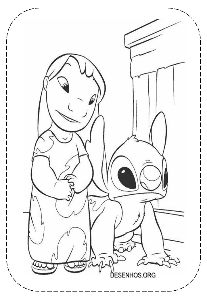 lilo e stitch imprimir e colorir 6 lilo e stitch imprimir e colorir 6
