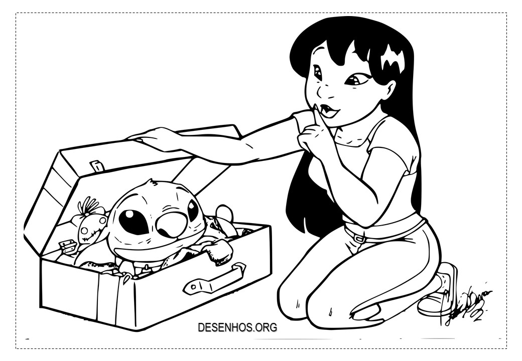 lilo stitch imprimir 3