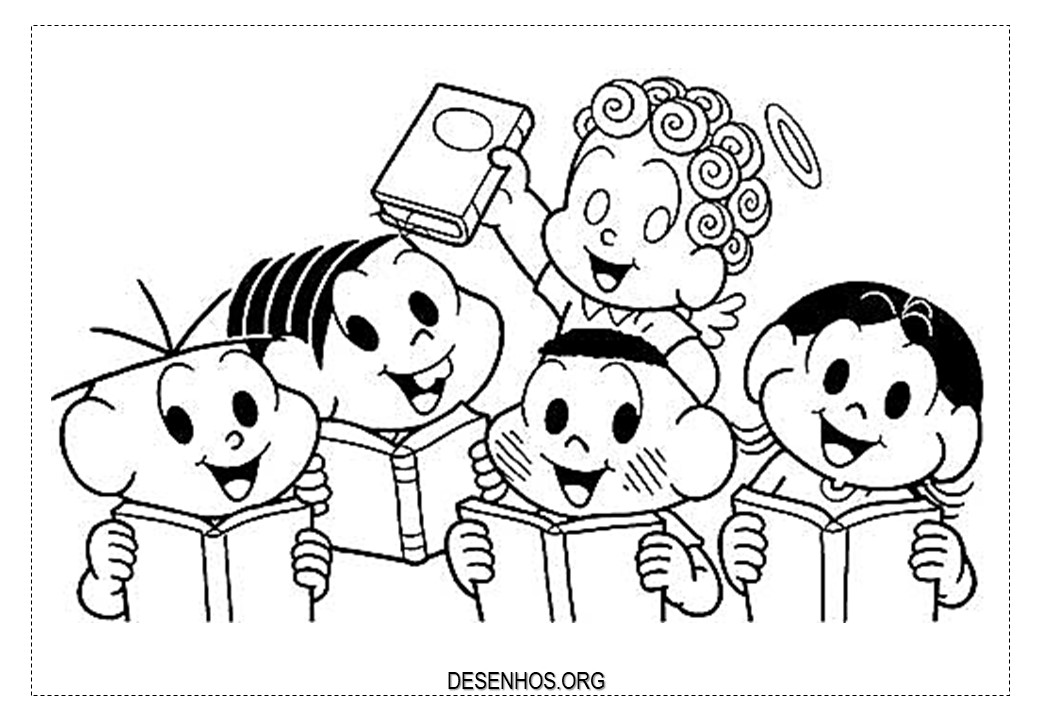 turma da mônica imprimir 2