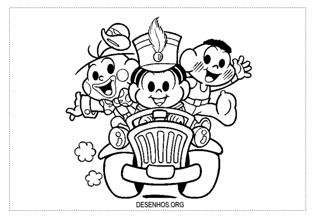 turma da mônica imprimir 6