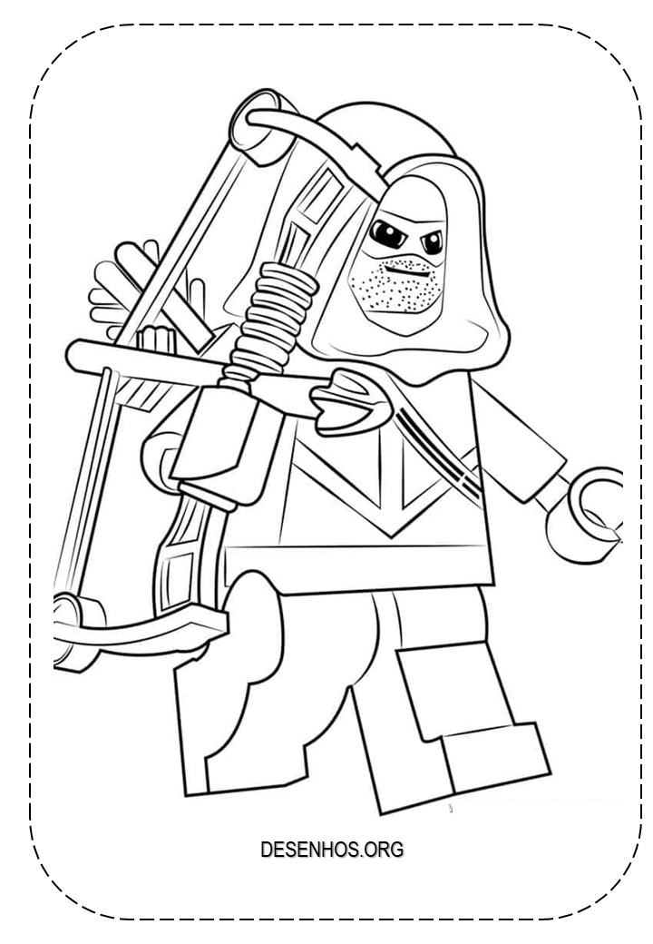 Desenhos para colorir lego marvel super heróis 17