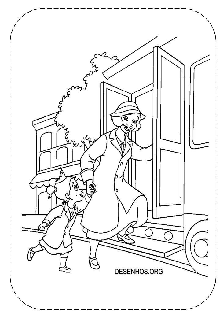 a princesa e o sapo para colorir 22