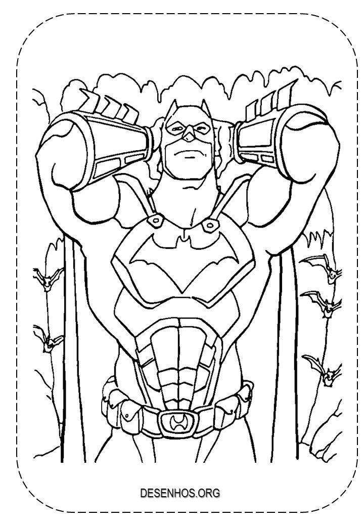 batman para imprimir 10