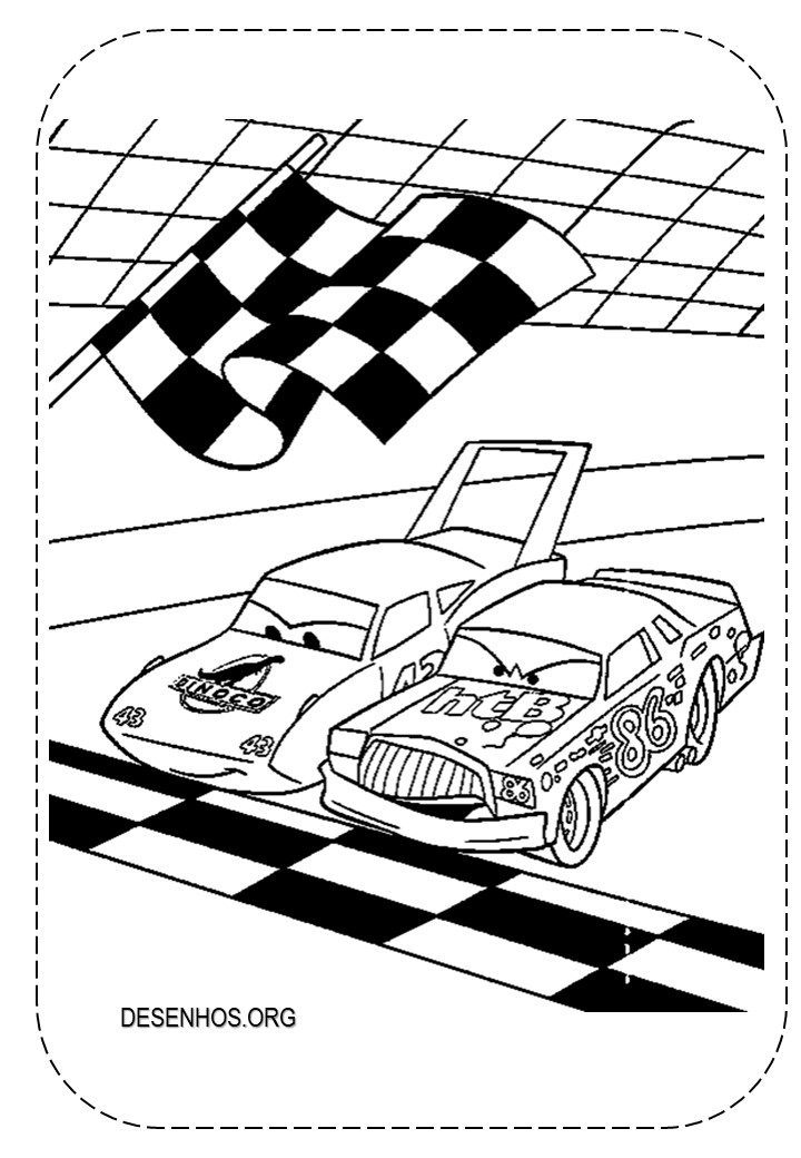 carros da disney para colorir 10