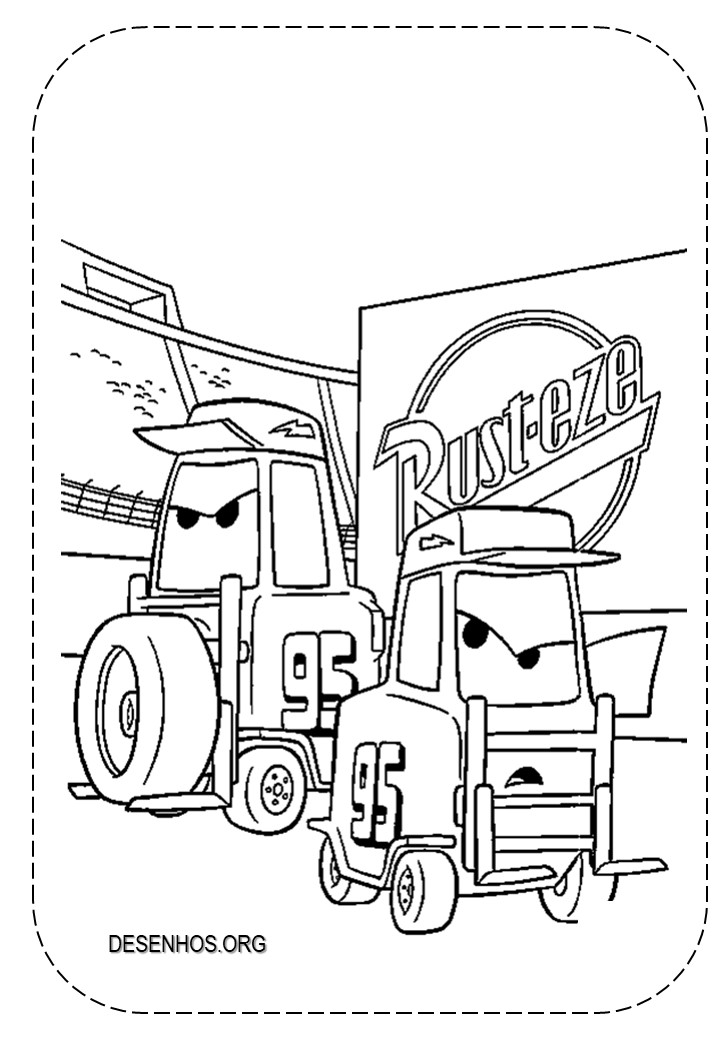 carros da disney para colorir 14