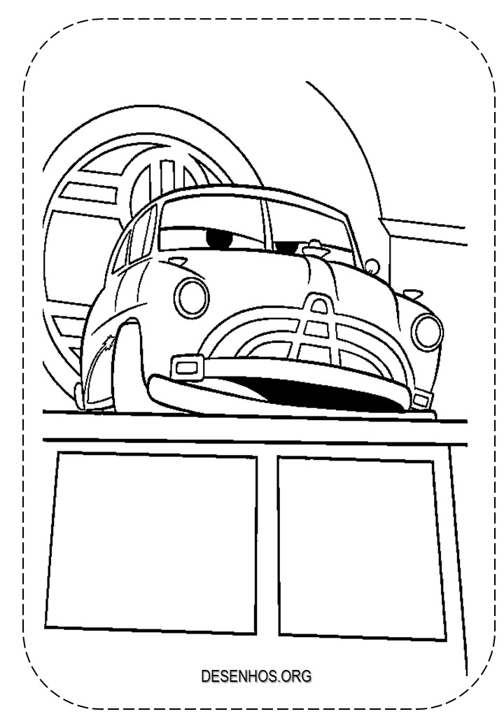 carros da disney para colorir 17