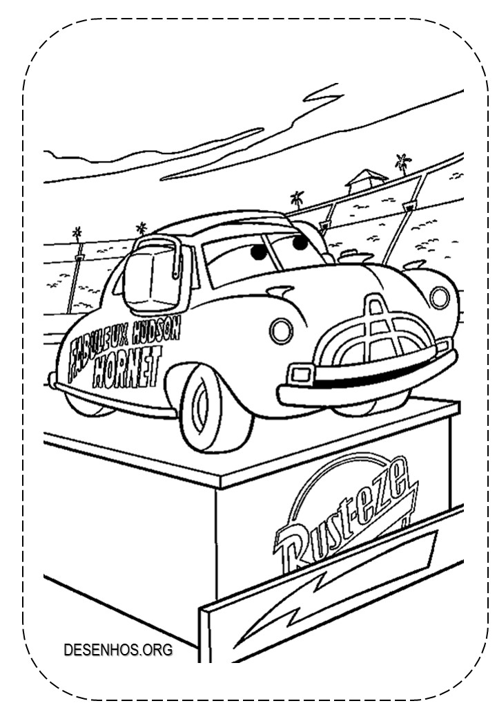 carros da disney para colorir 18