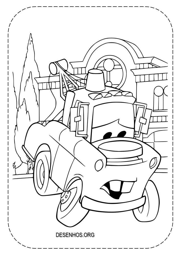 carros da disney para colorir 37