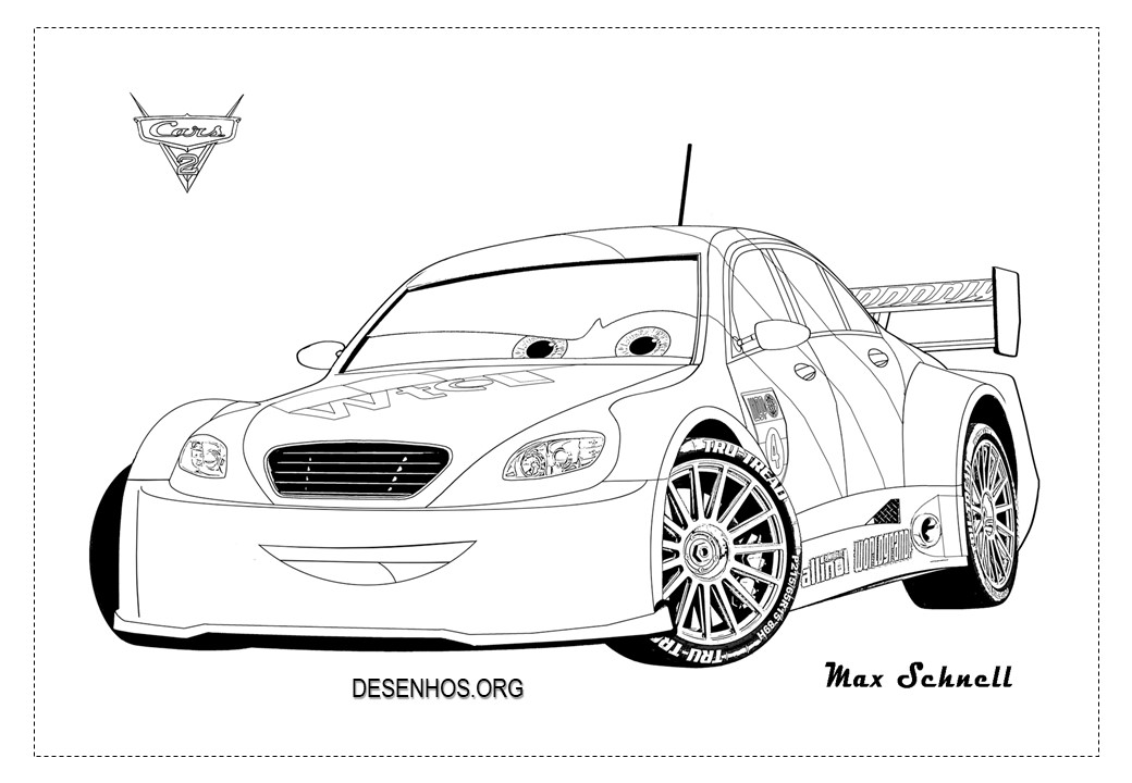 carros da disney para colorir 55