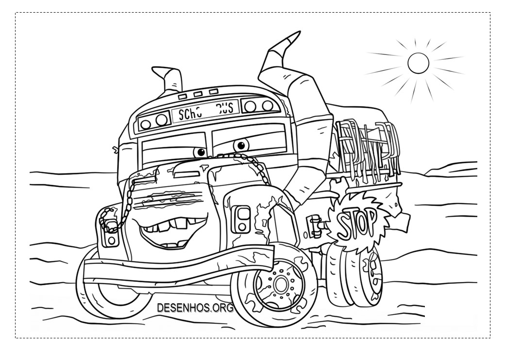 carros da disney para colorir 59