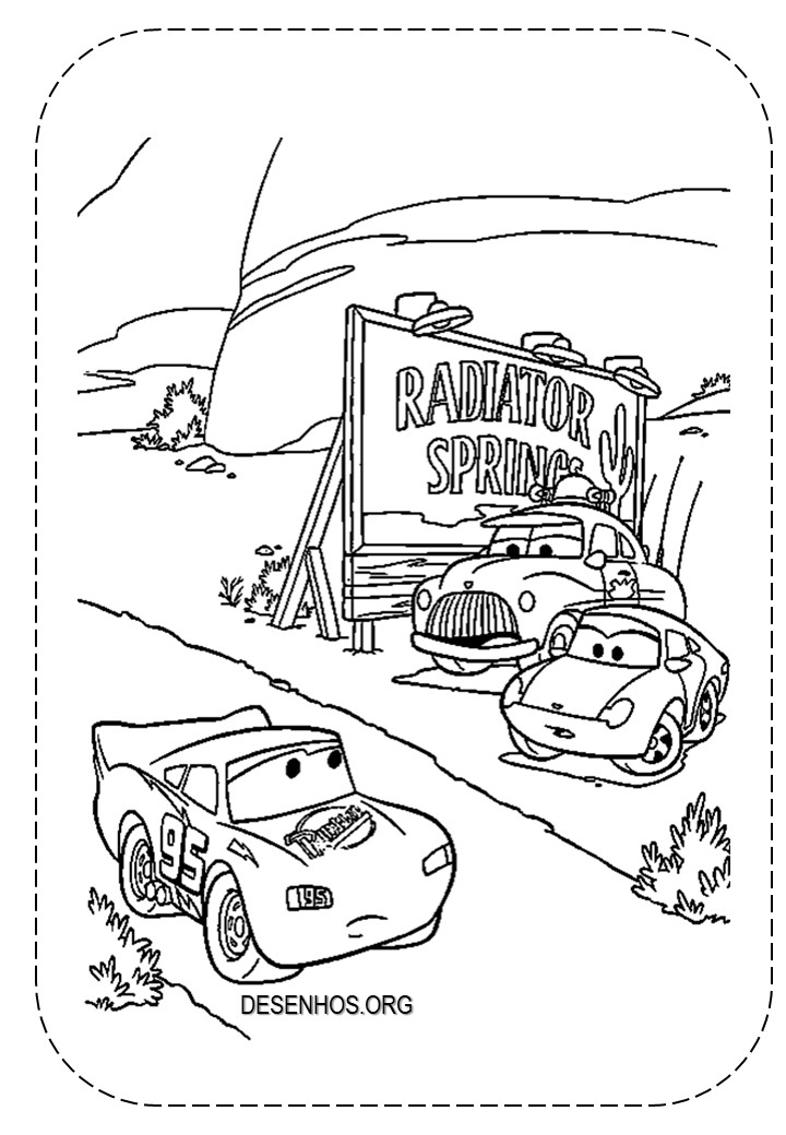 carros da disney para colorir 64