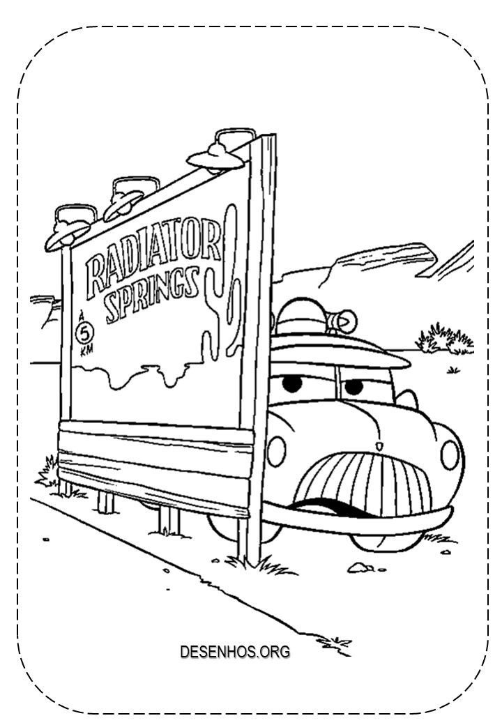 carros da disney para colorir 67