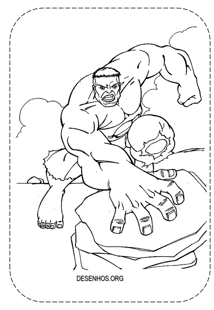 desenho do hulk para colorir 14 desenho do hulk para colorir 14