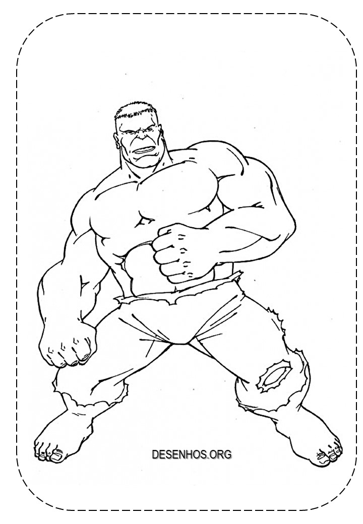 desenho do hulk para colorir 15 desenho do hulk para colorir 15