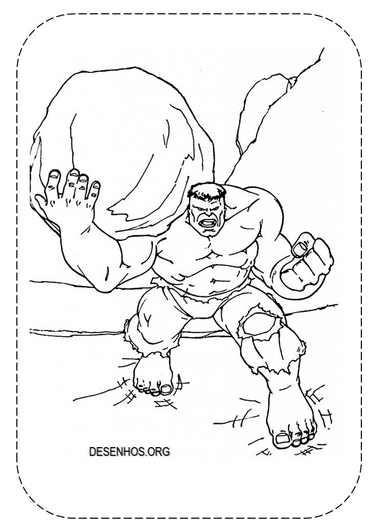 desenho do hulk para colorir 25