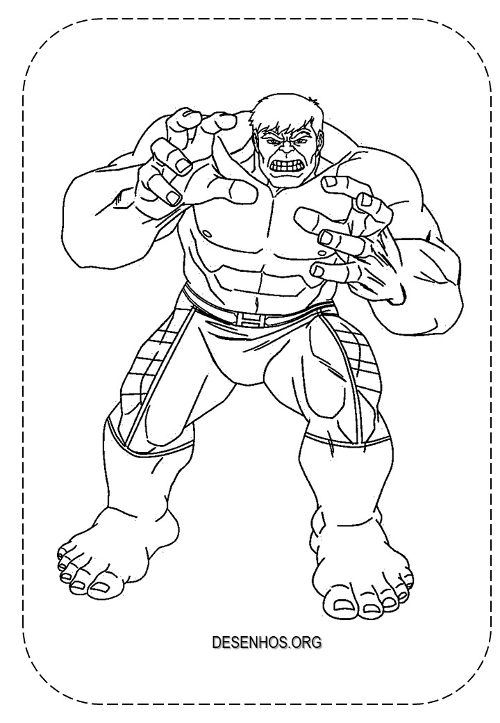 desenho do hulk para colorir 30